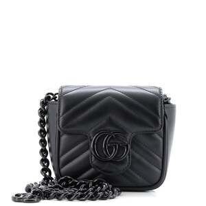 Gucci Gg Marmont Flap Belt Bag #231623G10B